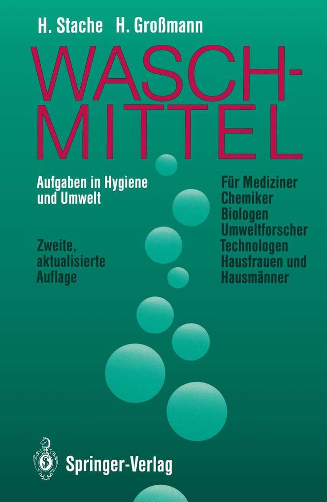 Produktbild: Waschmittel | Helmut Stache, Heinrich Großmann