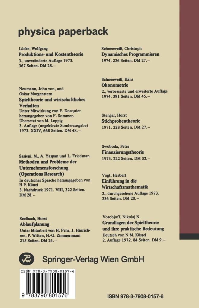 Weitere Ansicht: Ablaufplanung | H. Seelbach