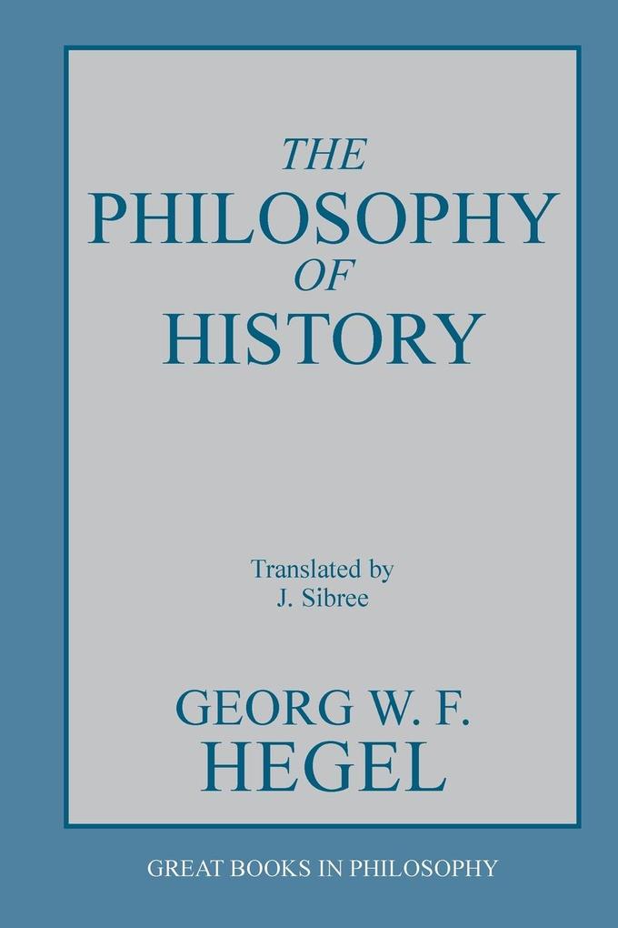 The Philosophy of History als Taschenbuch