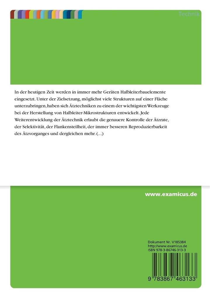 Weitere Ansicht: CV-Messungen an geätzten epitaktisch gewachsenen Schichten | Björn Hoffmann