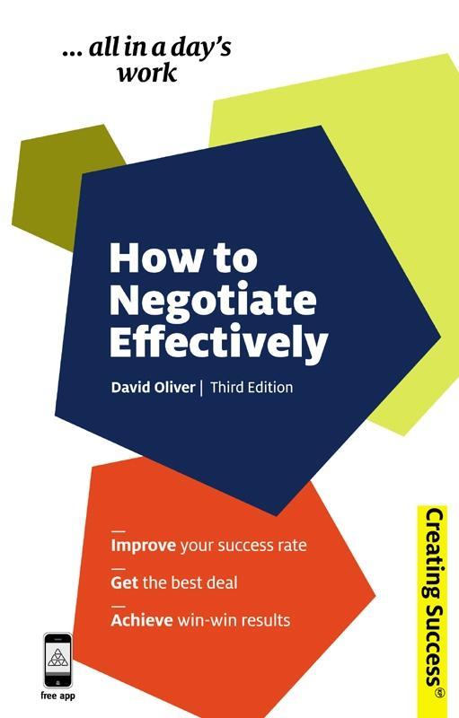 Produktbild: How to Negotiate Effectively | David Oliver