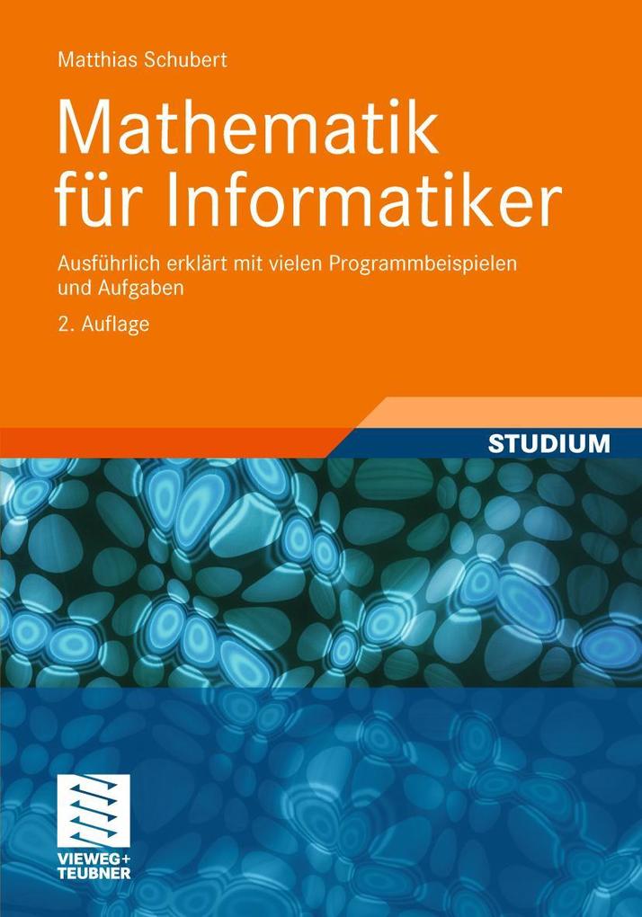 Produktbild: Mathematik für Informatiker | Matthias Schubert