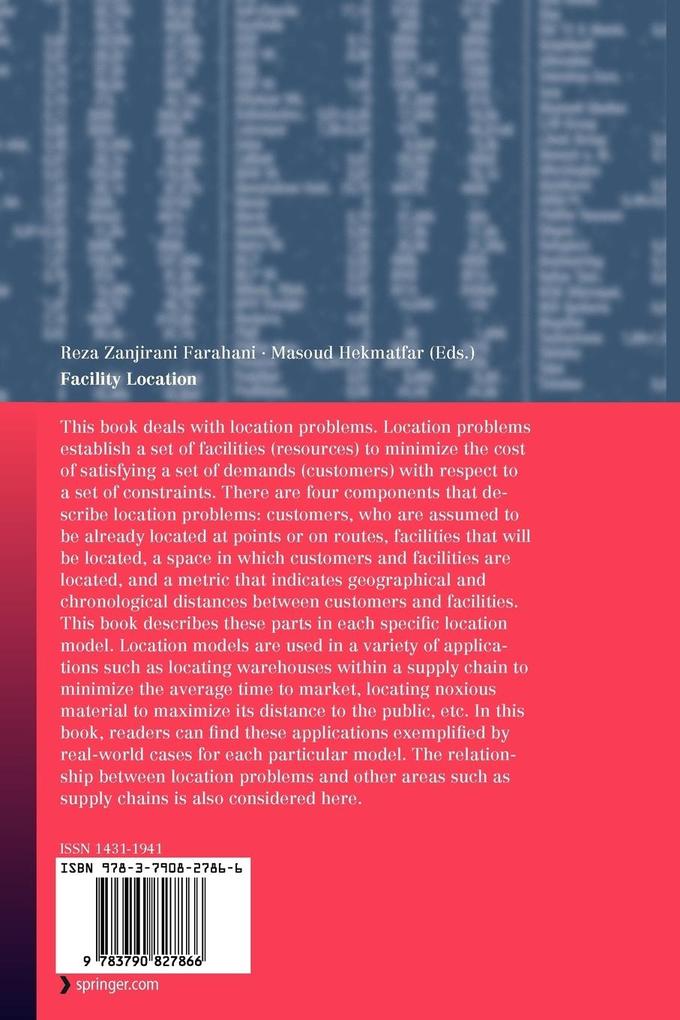Weitere Ansicht: Facility Location