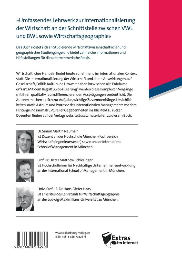 Weitere Ansicht: Internationale Wirtschaft | Simon Martin Neumair, Dieter Matthew Schlesinger, Hans-Dieter Haas