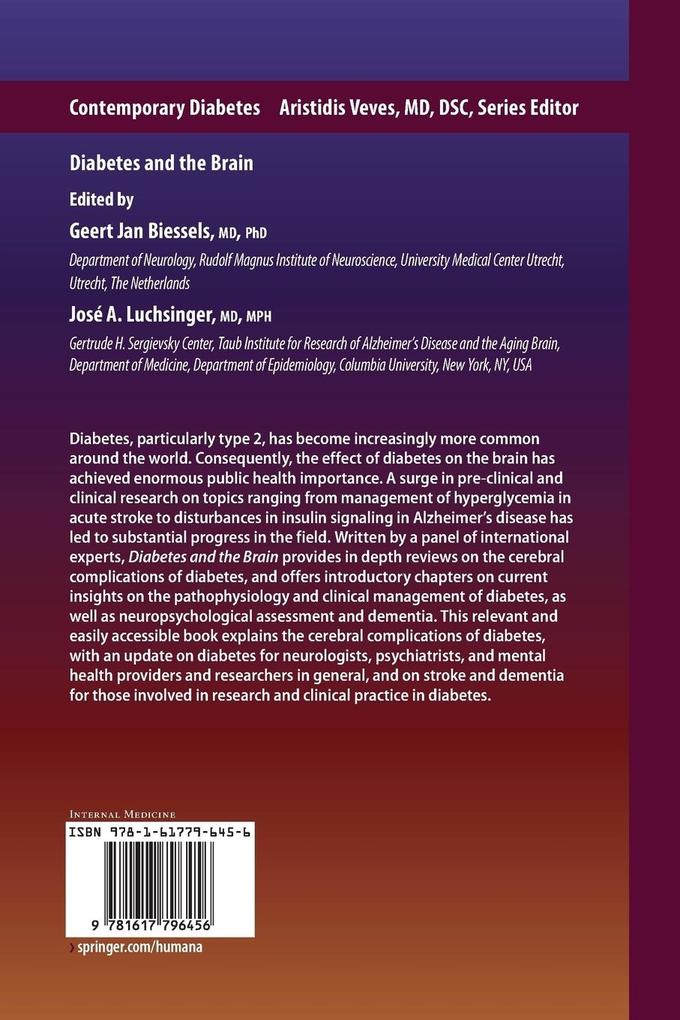 Weitere Ansicht: Diabetes and the Brain