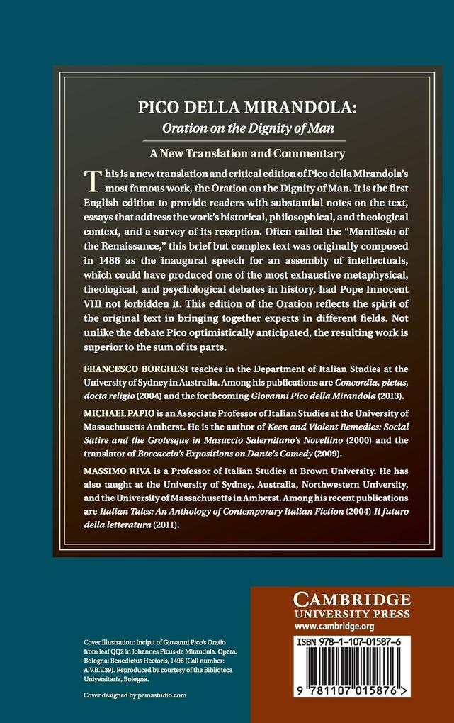 Weitere Ansicht: Pico della Mirandola | Pico Della Mirandola