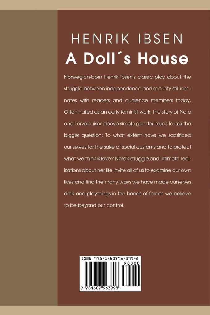 Weitere Ansicht: A Doll's House | Henrik Johan Ibsen