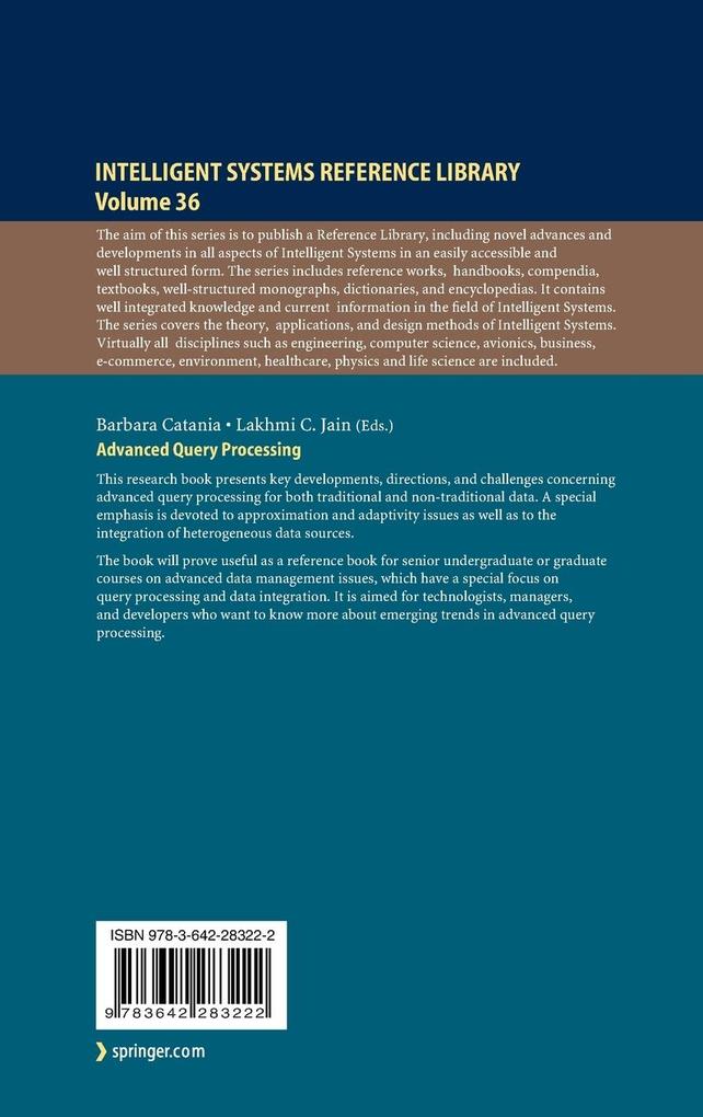 Weitere Ansicht: Advanced Query Processing