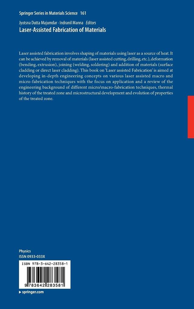 Weitere Ansicht: Laser-Assisted Fabrication of Materials