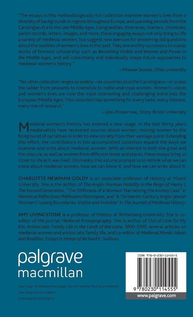 Weitere Ansicht: Writing Medieval Women's Lives