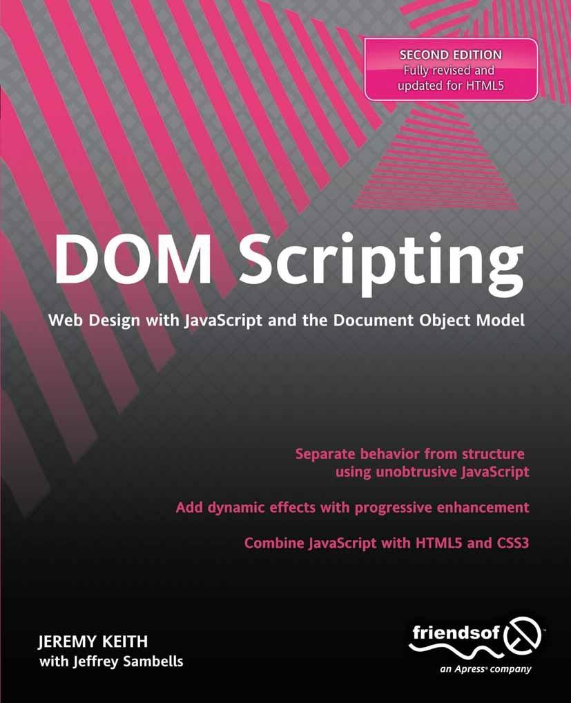 Produktbild: DOM Scripting | Jeremy Keith, Jeffrey Sambells