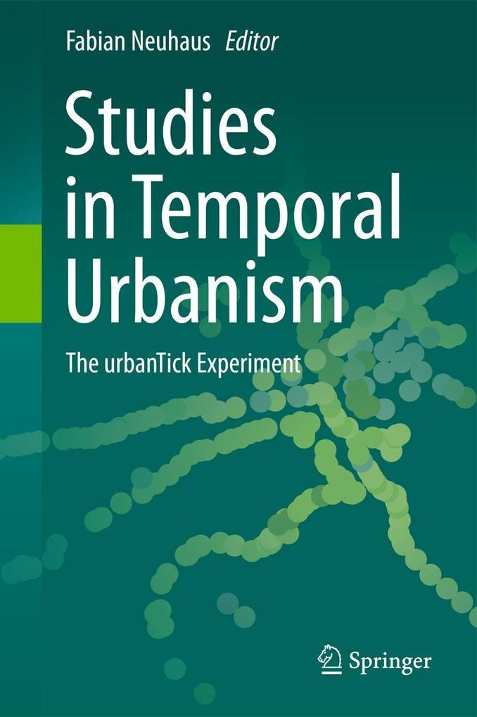 Produktbild: Studies in Temporal Urbanism