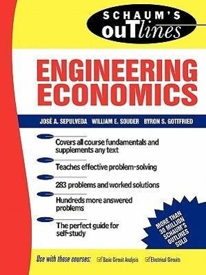 Schaum's Outline of Theory and Problems of Engineering Economics als Taschenbuch