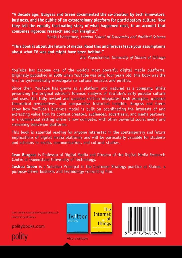 Weitere Ansicht: Youtube | Joshua Green, Jean Burgess