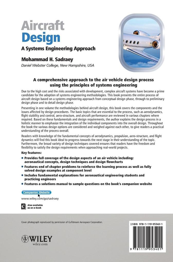 Weitere Ansicht: Aircraft Design | Mohammad H. Sadraey
