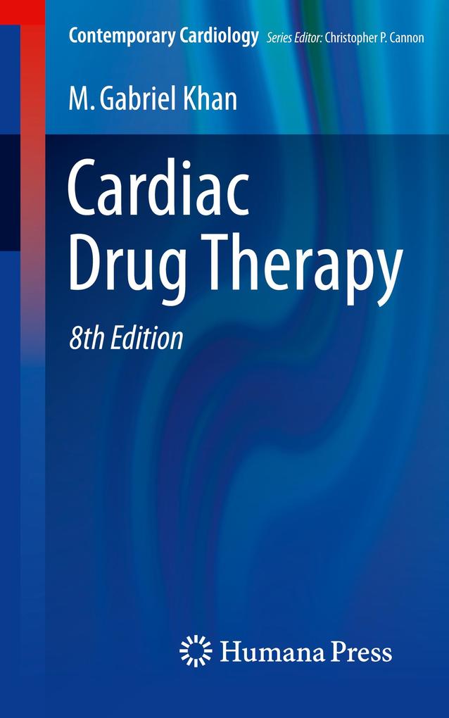Produktbild: Cardiac Drug Therapy | M. Gabriel Khan