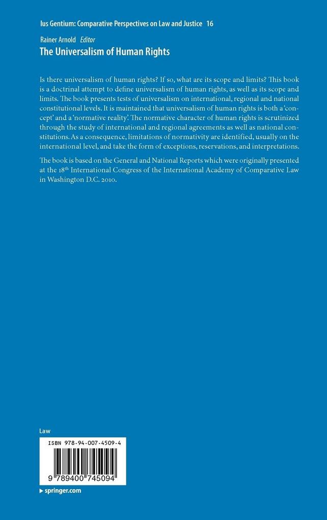 Weitere Ansicht: The Universalism of Human Rights