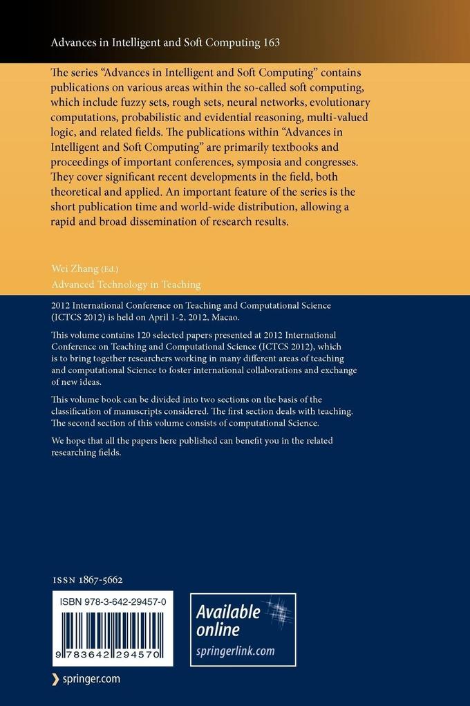 Weitere Ansicht: Advanced Technology in Teaching