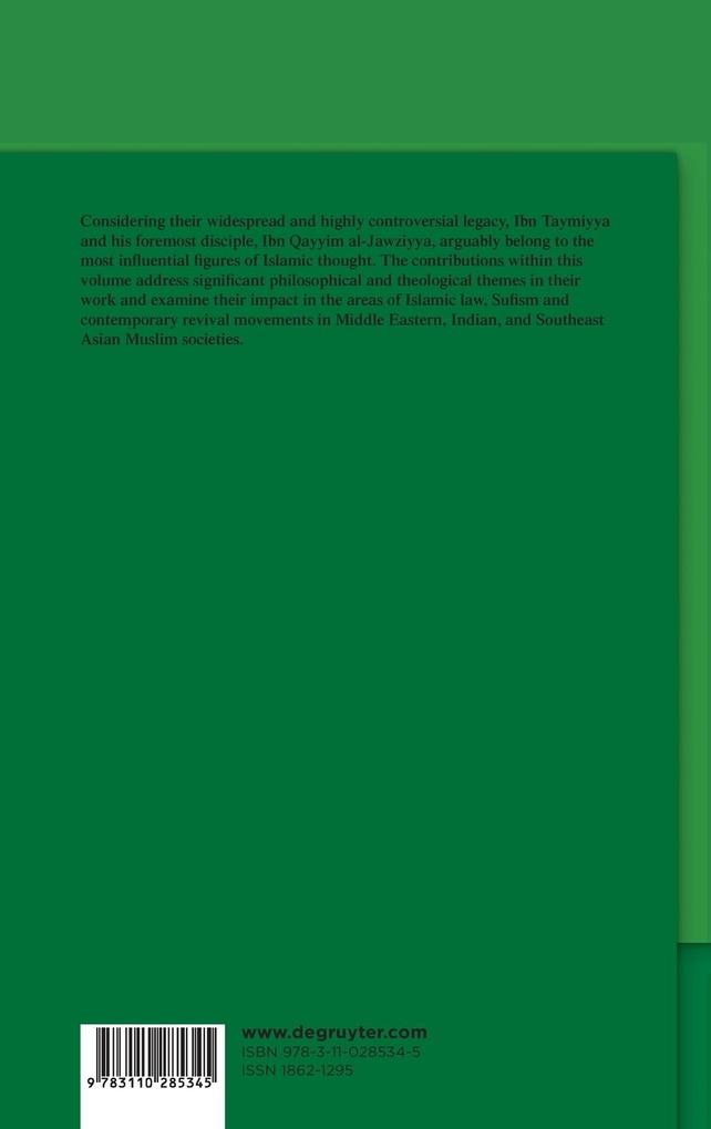 Weitere Ansicht: Islamic Theology, Philosophy and Law