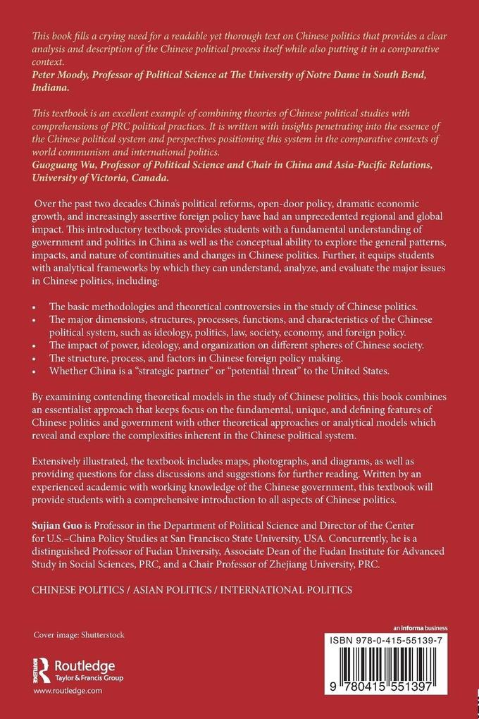 Weitere Ansicht: Chinese Politics and Government | Sujian Guo