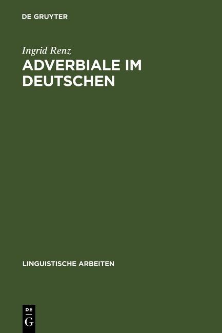 Adverbiale im Deutschen als eBook pdf