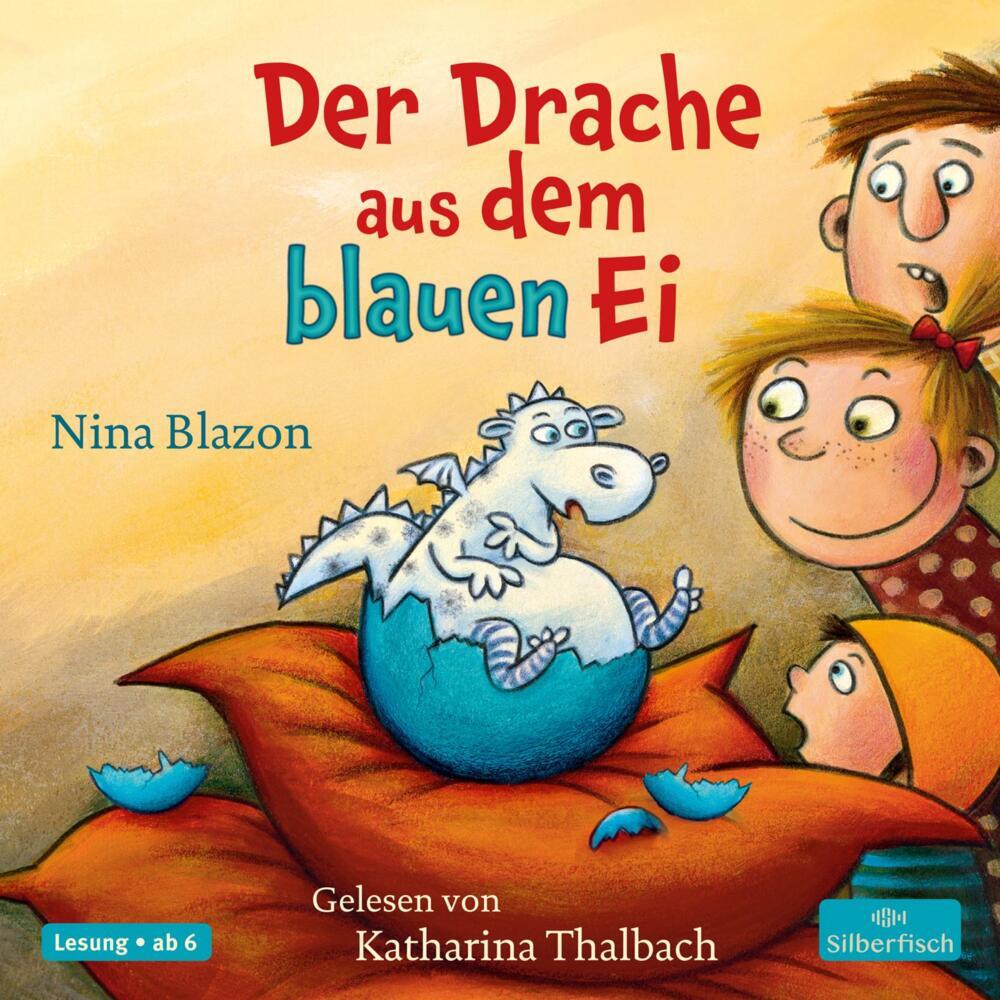Produktbild: Der Drache aus dem blauen Ei, 2 Audio-CD | Nina Blazon
