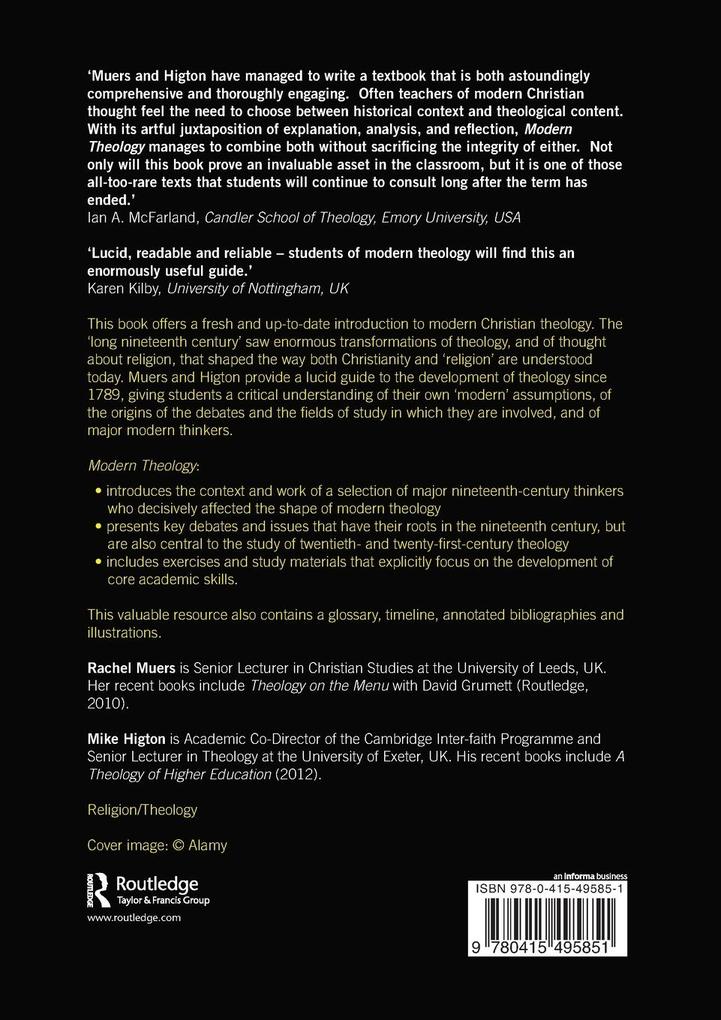 Weitere Ansicht: Modern Theology | Rachel Muers, Mike Higton