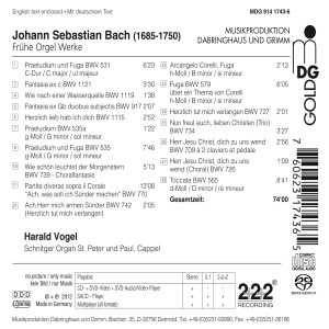 Weitere Ansicht: Frühe Orgelwerke | Harald Vogel