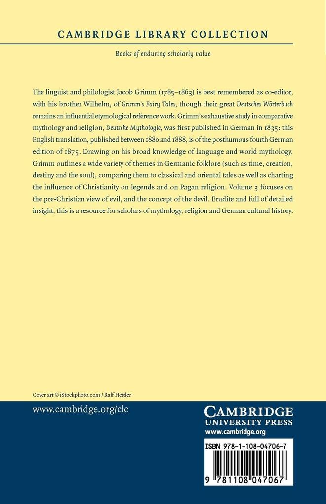 Weitere Ansicht: Teutonic Mythology | Jacob Ludwig Carl Grimm