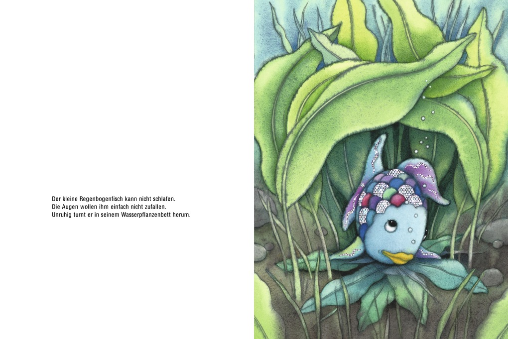 Weitere Ansicht: Schlaf gut, kleiner Regenbogenfisch | Marcus Pfister