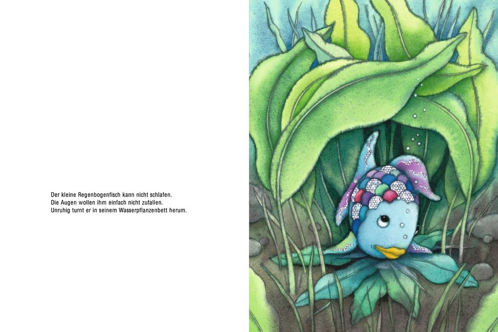 Weitere Ansicht: Schlaf gut, kleiner Regenbogenfisch | Marcus Pfister