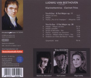 Weitere Ansicht: Klarinettentrios | Trio Ecco(!)