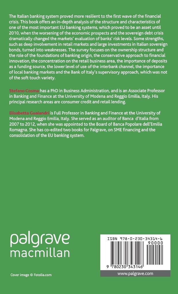 Weitere Ansicht: The Italian Banking System | Stefano Cosma