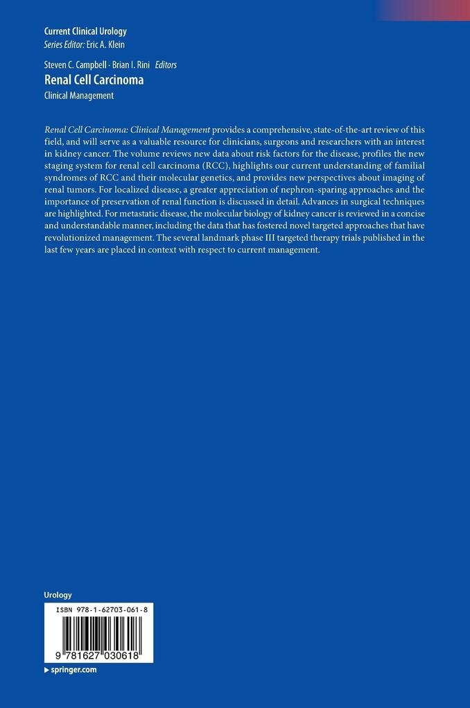 Weitere Ansicht: Renal Cell Carcinoma