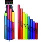 Produktbild: Corvus A630002 - Boomwhacker C-Dur, diatonische Tonleiter, gestimmte Perkussions-Kunststoffröhren
