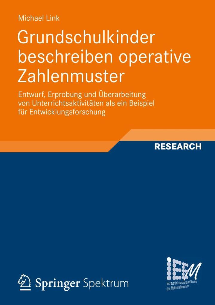 Produktbild: Grundschulkinder beschreiben operative Zahlenmuster | Michael Link