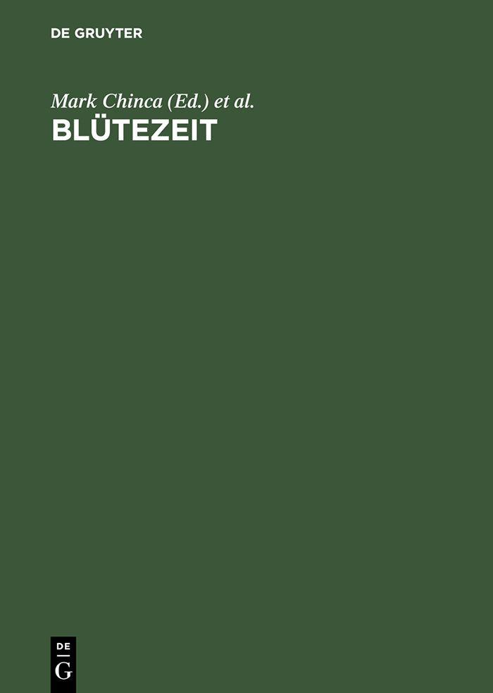 Produktbild: Blütezeit