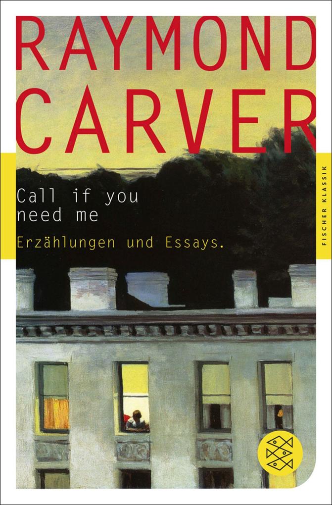 Produktbild: Call if you need me | Raymond Carver