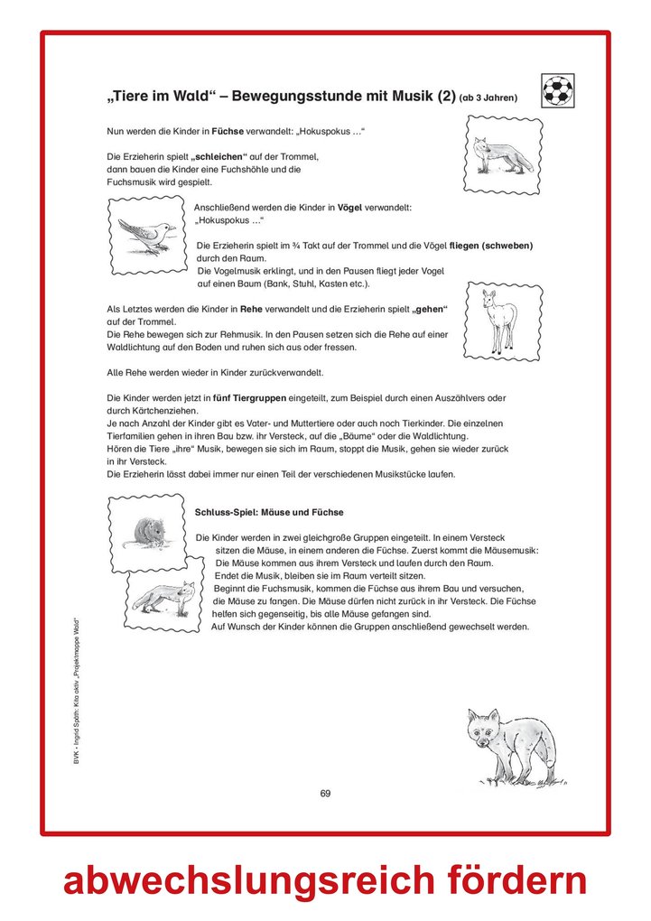 Weitere Ansicht: Kita aktiv Projektmappe Wald | Ingrid Späth