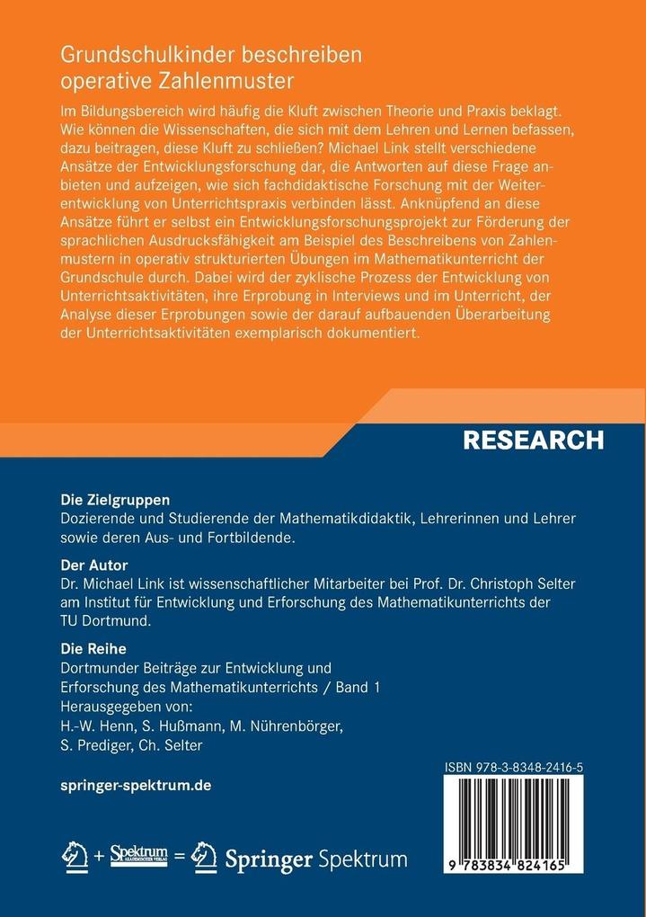 Weitere Ansicht: Grundschulkinder beschreiben operative Zahlenmuster | Michael Link