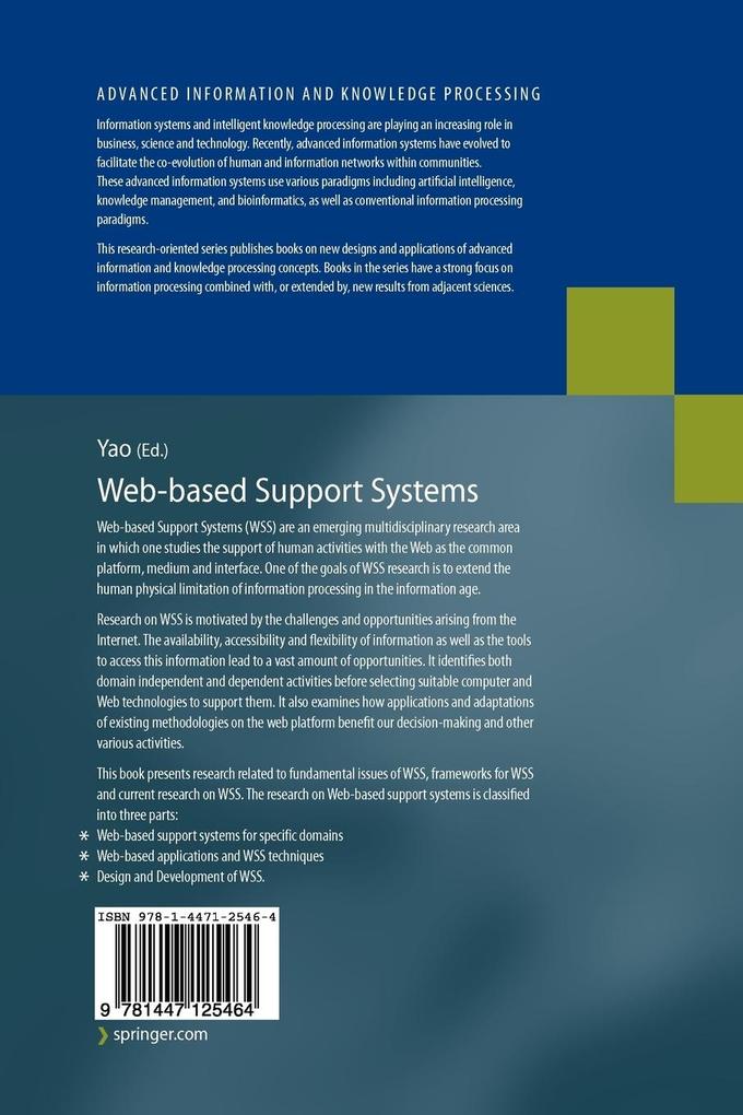 Weitere Ansicht: Web-based Support Systems