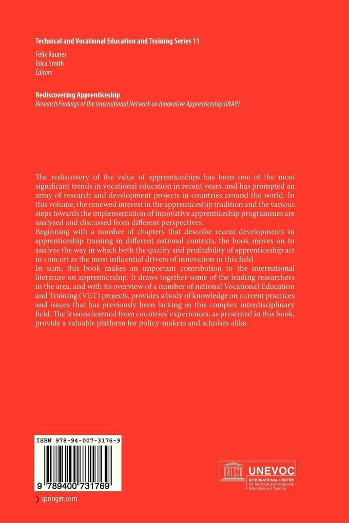 Weitere Ansicht: Rediscovering Apprenticeship