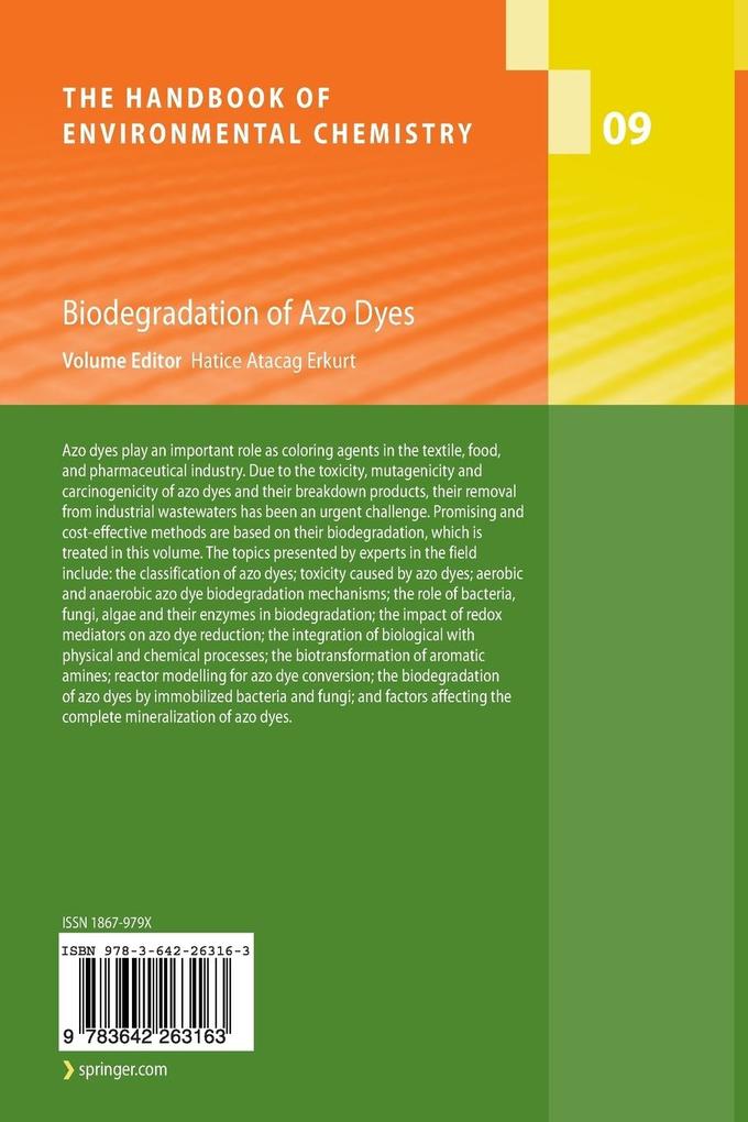 Weitere Ansicht: Biodegradation of Azo Dyes