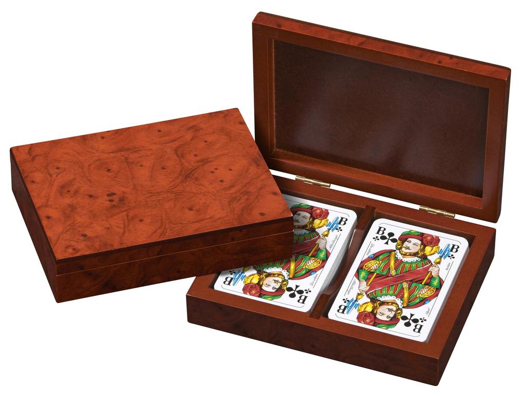 Weitere Ansicht: Rommé-Karten, in Kartenbox