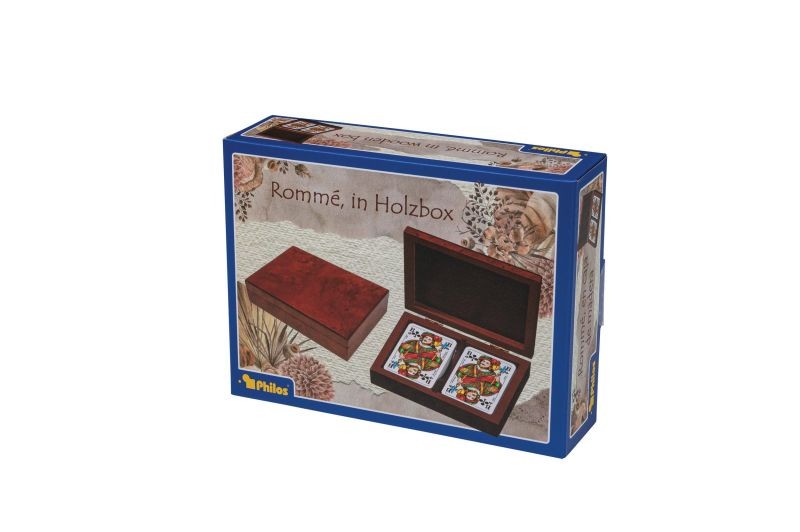 Weitere Ansicht: Rommé-Karten, in Kartenbox