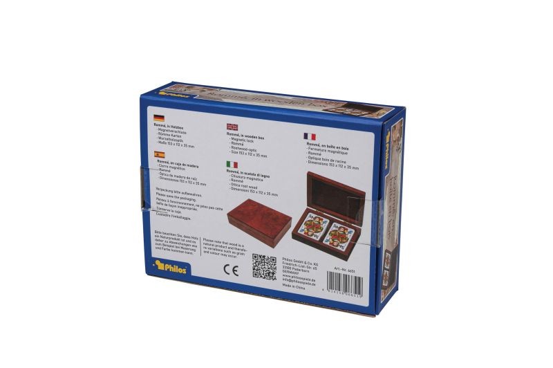 Weitere Ansicht: Rommé-Karten, in Kartenbox