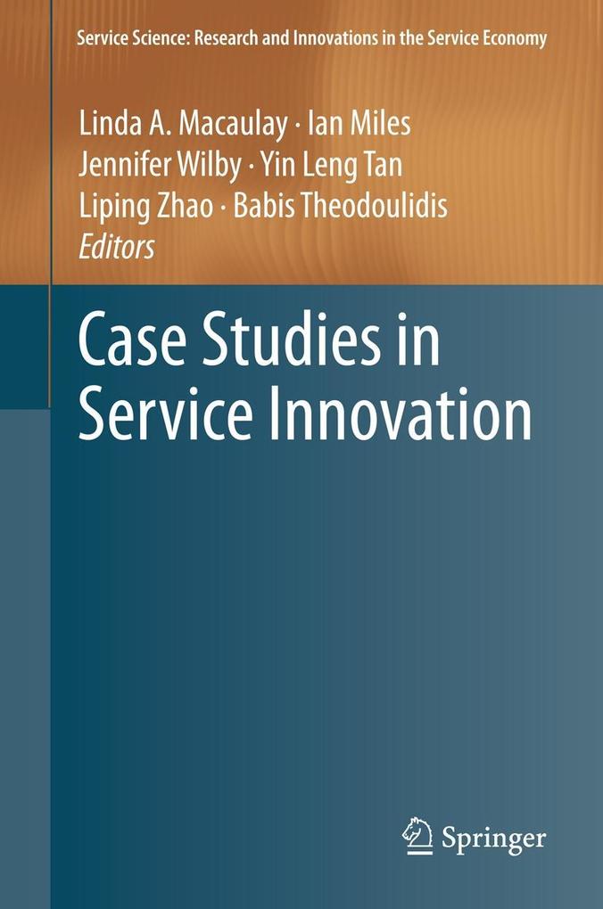 Produktbild: Case Studies in Service Innovation