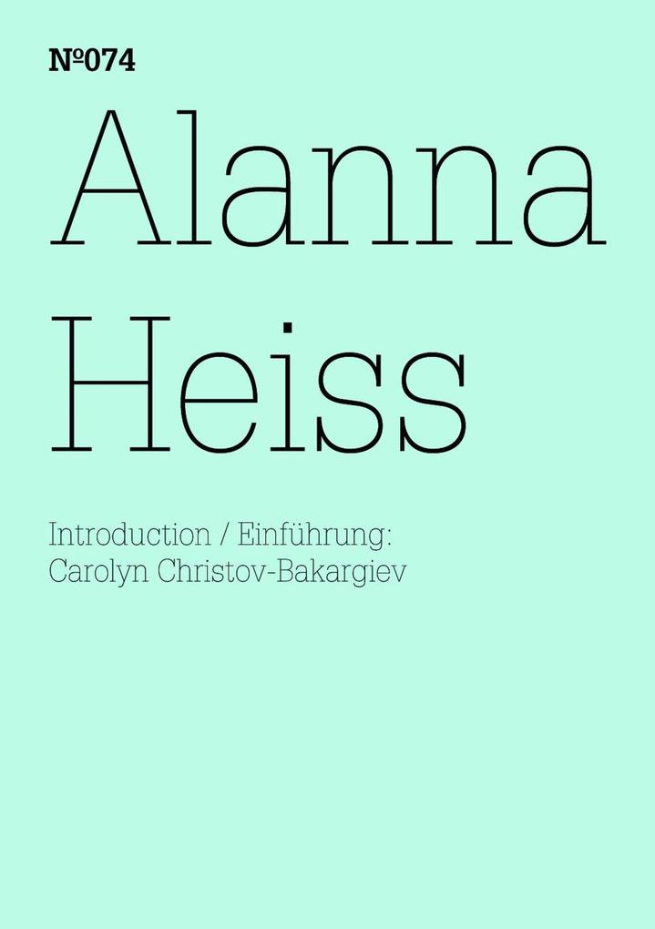 Produktbild: Alanna Heiss | Alanna Heiss