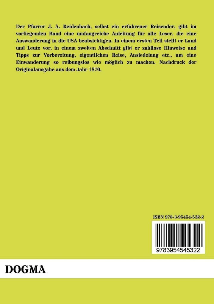 Weitere Ansicht: Amerika | J. A. Reidenbach