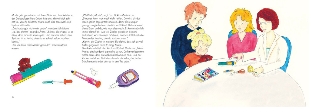 Weitere Ansicht: Diabetes - Marie, du schaffst das! | Christine Jüngling